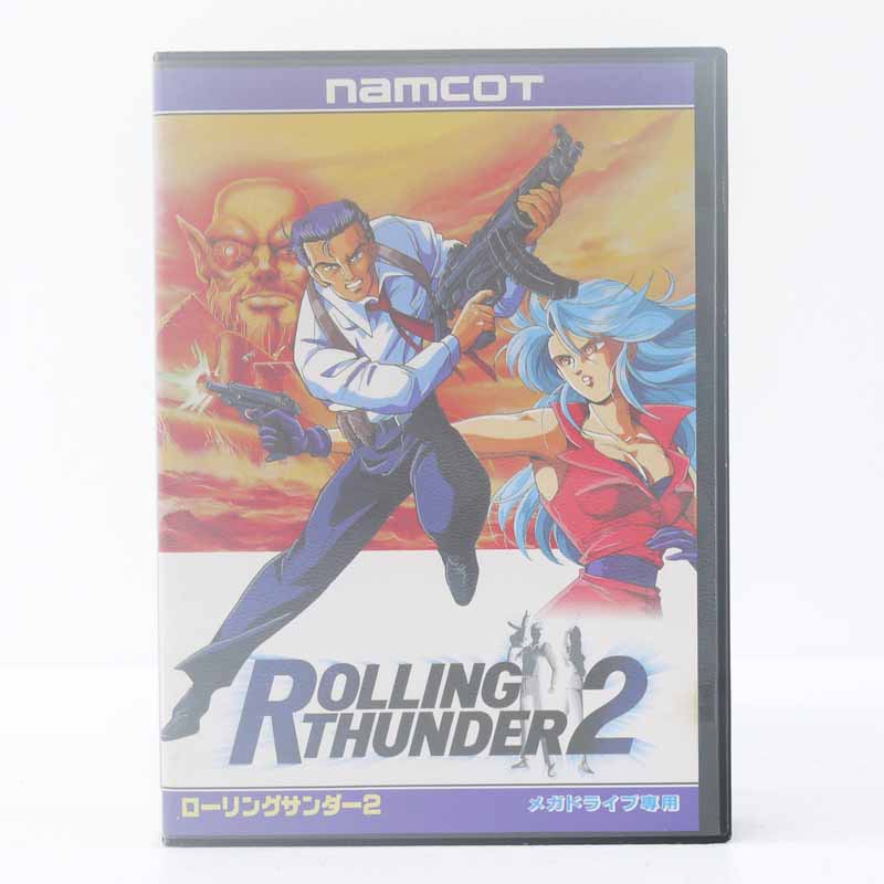 【中古】ローリングサンダー2　メガドライブ【レトロ】