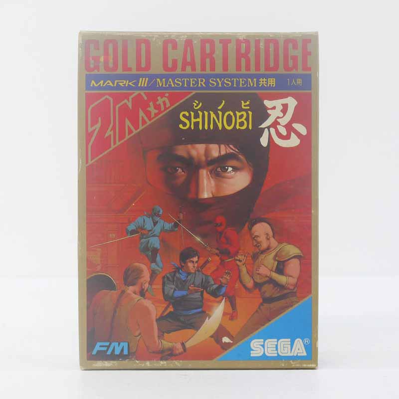 【中古】忍 SHINOBI (シノビ) セガ マーク3ソフト【レトロ】