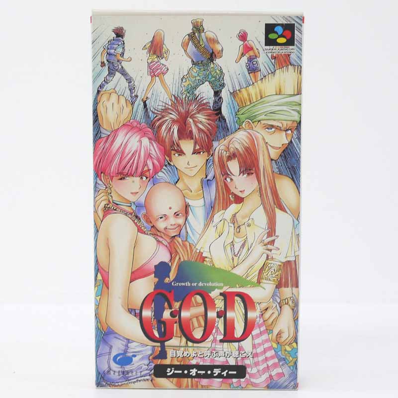 【中古】G.O.D 目覚めよと呼ぶ声が聞こえ スーパーファミコンソフト 【レトロ】