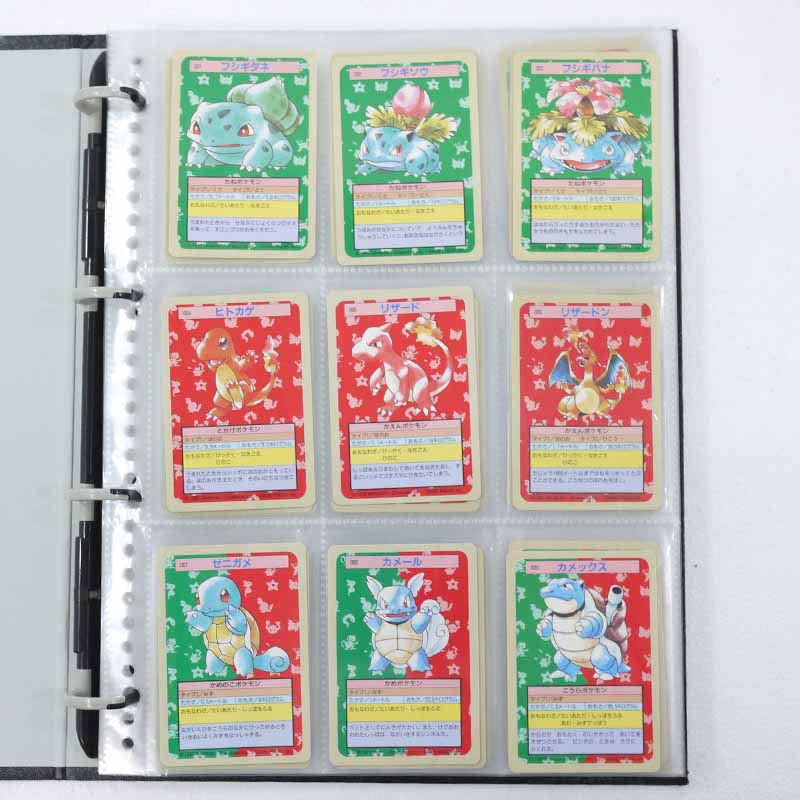 【中古】ポケモンカード　青色　全150種　フルコンプトップサン　【レトロ】