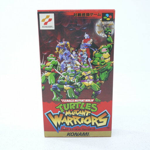 【中古】T.M.N.Tミュータントウォーリアーズスーパーファミコンソフト【レトロ】 【中古】T.M.N.Tミュータントウォーリアーズスーパーファミコンソフト【レトロ】