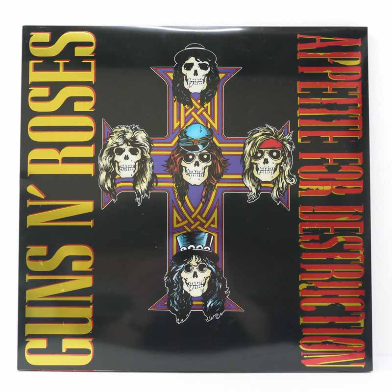 【中古】アペタイト・フォー・ディストラクション　APPETITE FOR DESTRUCTION: REMASTERED ガンズ・アンド・ローゼズ2LP UIJY-75086/7 レコード　初回限定プレス【レトロ】