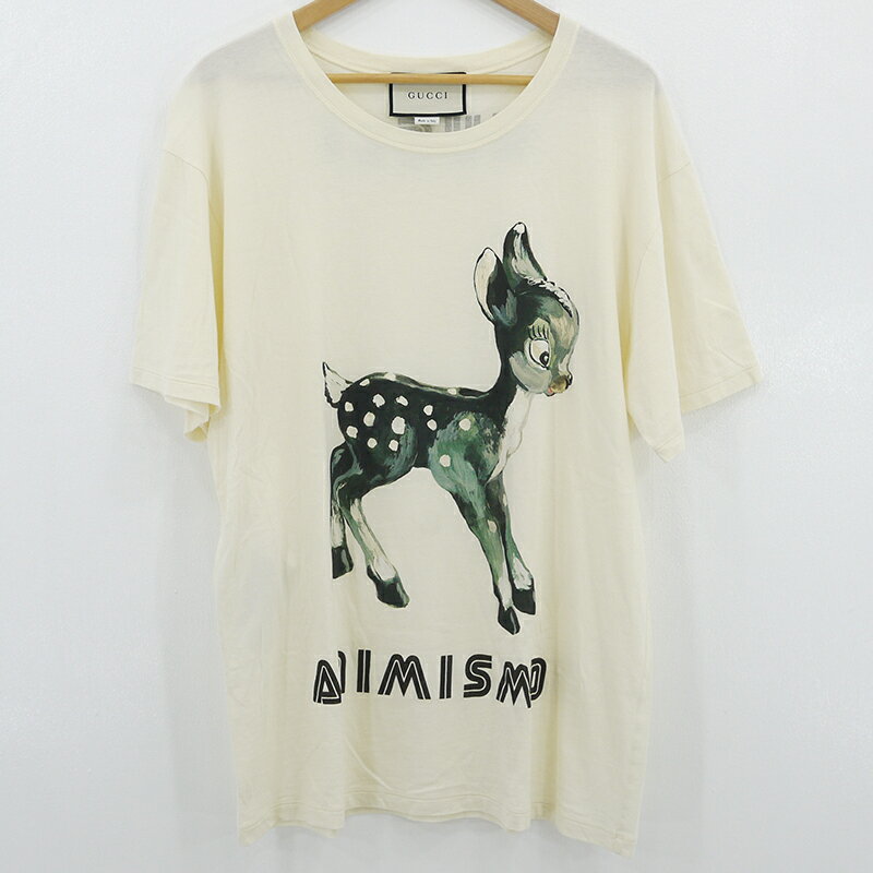 yÁzGUCCIbOb` ANIMISMO Roe deer T-shirt@or vgTVc N[n TCYFLyf112z