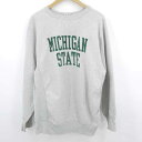 yÁzChampionb`sI 80S o[XEB[u MICHIGAN STATE ݍ݃vg XEFbgVc O[ TCYFXXLyf105z