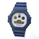 楽天お宝市番館【中古】CASIO×Wasted Youth｜カシオ×ウェイステッドユース Wasted Youthコラボレーションモデル　G-SHOCK　 腕時計 5900SERIES　デジタルクォーツ　DW-5900WY-2JR 文字盤：ホワイト　ベルト：ネイビー【f131】