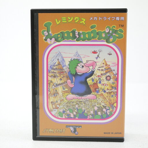 【中古】レミングス メガドライブソフト【レトロ】 【中古】レミングス メガドライブソフト【レトロ】
