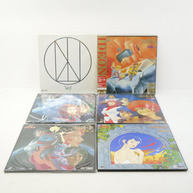 【中古】伝説巨神イデオン VOL.1~VOL.5 ザ・イデオンLD レーザーディスク【レトロ】
