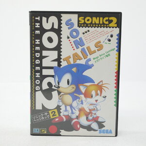 【中古】ソニック・ザ・ヘッジホッグ2 メガドライブソフト【レトロ】【代金引換不可・日時指定不可】【ネコポス発送】