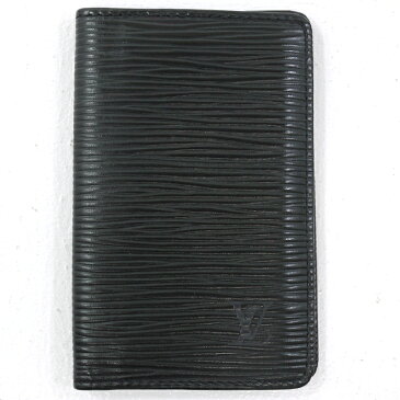 【中古】LOUIS VUITTON|ルイ・ヴィトン エピ ポシェットカルトヴィジット 名刺入れ カードケース M56572/CA0968 ノワール(ブラック)【f125】