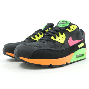 【中古】NIKE｜ナイキ AIR MAX 90 NEON エアマックス90 ネオン CI2290-064 スニーカー ブラックなど サイズ：27.5cm【f126】