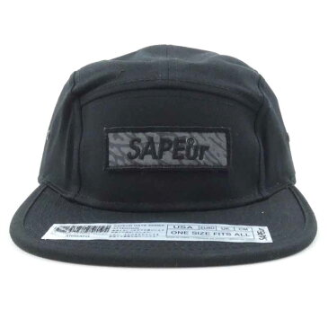 【中古】SAPEur|サプール ジェットキャップ ブラック サイズ:ONE SIZE【f118】