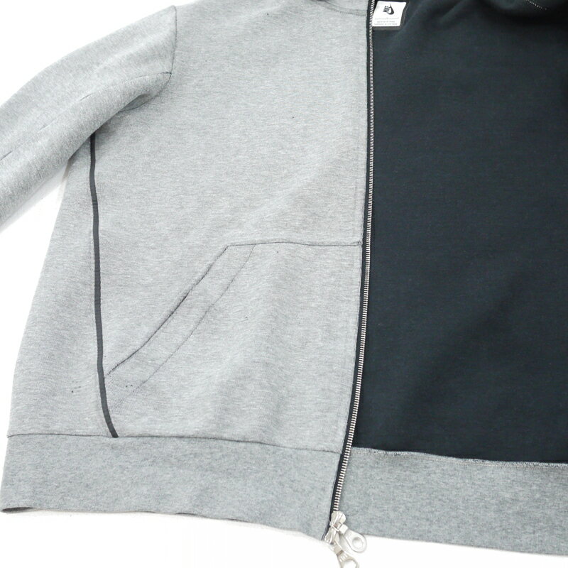 【中古】NIKE/ナイキ エッセンシャル テック フリース パーカー　ESSENTIALS　TECH FLEECE HOODIE サイズ：L カラー：グレー【f103】