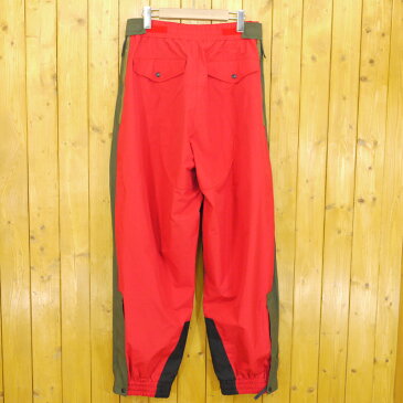 【中古】POLO RALPH LAUREN/ポロ ラルフローレン 90s Cold Wave Pants コールドウェーブ パンツ サイズ:M カラー:カーキ・レッド【f107】