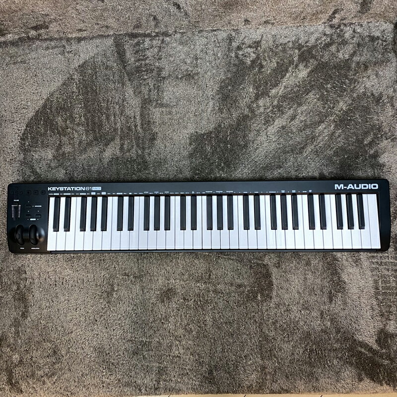 M-AUDIO/KEYSTATION61 MKIII【used/ユーズド】【楽器/MIDIキーボード/M-AUDIO/ KEYSTATION61 MKIII/ エムオーディオ/USB-MIDI接続/61鍵盤/セミウェイテッド】※付属品CD等は欠品、買取品のためシリアル等は未検品となります