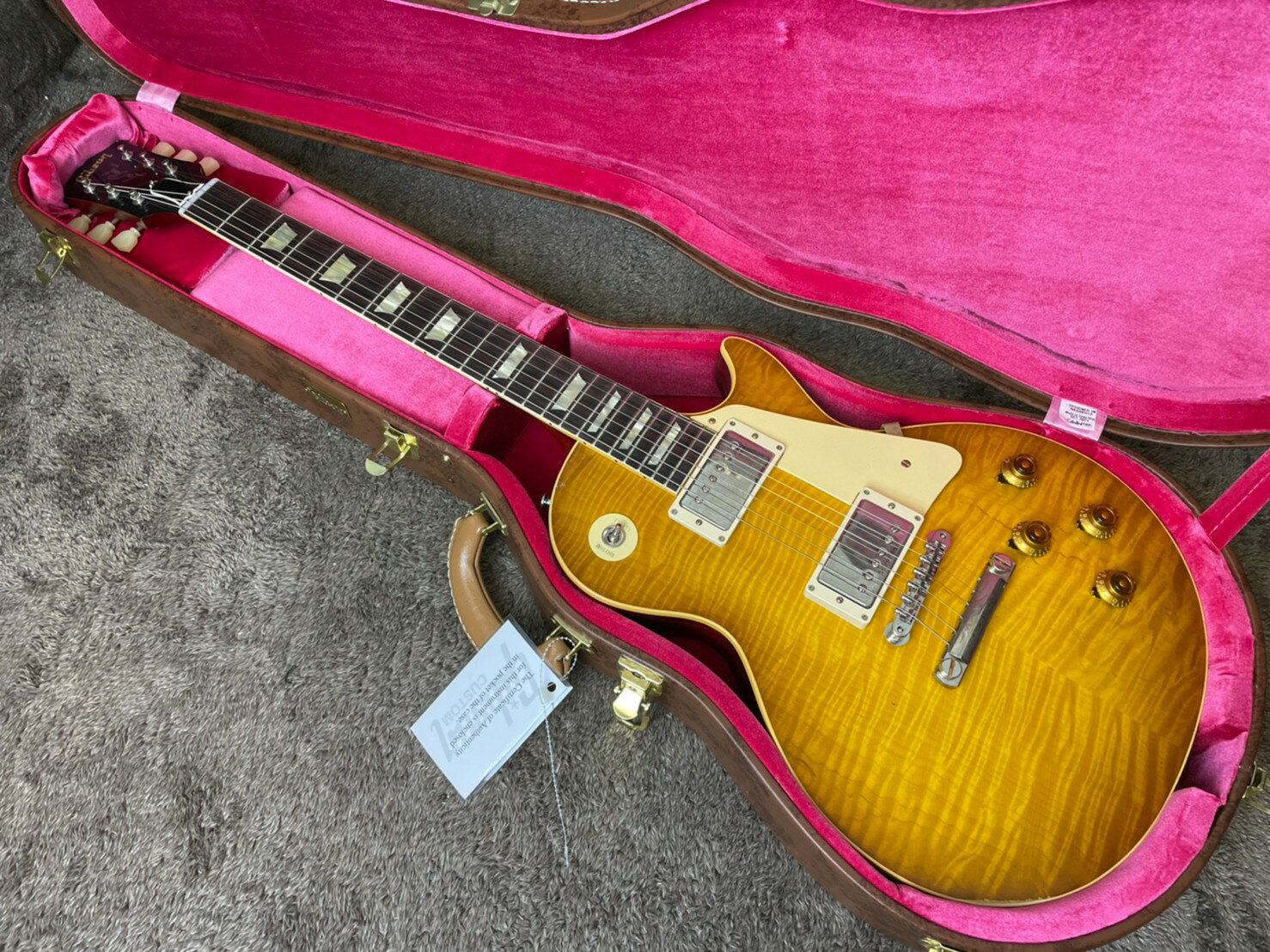 【送料無料】Gibson Custom Shop / Murphy Lab 1959 Les Paul Standard Reissue Light Aged -Dirty Lemon-【新品】【楽器/新品/ギブソン/エレキ/カスタムショップ/マーフィーラボ/1959/レスポール/スタンダード/ライトエイジド/2022年製/純正ハードケース付き】