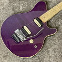 担当者コメントMUSIC MAN AXIS Trans Purple Flame Mapleが中古にて入荷しました。エディ・ヴァン・ヘイレンシグネチャーモデルとして現代でも人気のモデルです。本機はカリフォルニアにて製造される上位モデル。フレイムメイプルにレアカラーであるトランスパープルにて仕上げられた一本。。ネックにはバーズアイが出ております。トップの木目は角度によっては沈んでしまっていますが、動きのある太めのフレイムが特徴的な個体です。ネックは弾きこみにより、色がやや濃くなっております。フレットは当店にてすり合わせ後で7～8割ほど残っており、ネック状態良好、トラスロッドも締め緩め共に効くことを確認しておりますので安心してご使用いただけます。純正のハードケースとアームが付属します。■BODY：Quilt Maple Top/Basswood Back■NECK：Birdseye Maple■FINGER BOARD：Birdseye Maple■PICKUPS：Dimarzio N2/B1■重量 3.38kg■付属品 純正ハードケース29　　※画像に写っている物が全てとなります商品状態中古品※状態は画像にてご確認ください。当店専任リペアマンによるメンテナンス済みです。■ フレット残り ： 7～8割■ ネック状態 ： ほぼストレート■ トラスロッド ： 余裕あり商品状態、フレットやネックの状態は担当者の主観によるものになります。画像と合わせてご確認ください。タイプその他型番AXIS USA Trans Purple Flame Mapleカラー-シリアルNo.G05xxx付属品純正ハードケース29　　※画像に写っている物が全てとなります注意事項USED品のためパーツのカスタムがされている場合がございます。ご希望の場合には各部分の拡大画像をメールにてお送りいたします。実店舗での並行販売品のため、在庫更新の遅れにより品切れの場合がございます。品切れの場合にはキャンセル処理をさせていただきますのでご容赦ください。※30万円以上のご注文の際は代引きができません。そのため、その他の決済方法に変更いただく場合がございます。その際はこちらからご連絡いたしますので、ご了承お願いいたします。ご不明な点は「商品についての問合わせ」よりお気軽にお申し付けください。※注文確認後、再度検品を行なってから注文の確定を行いますので、注文確定まで最大3日程お時間頂く場合あります。