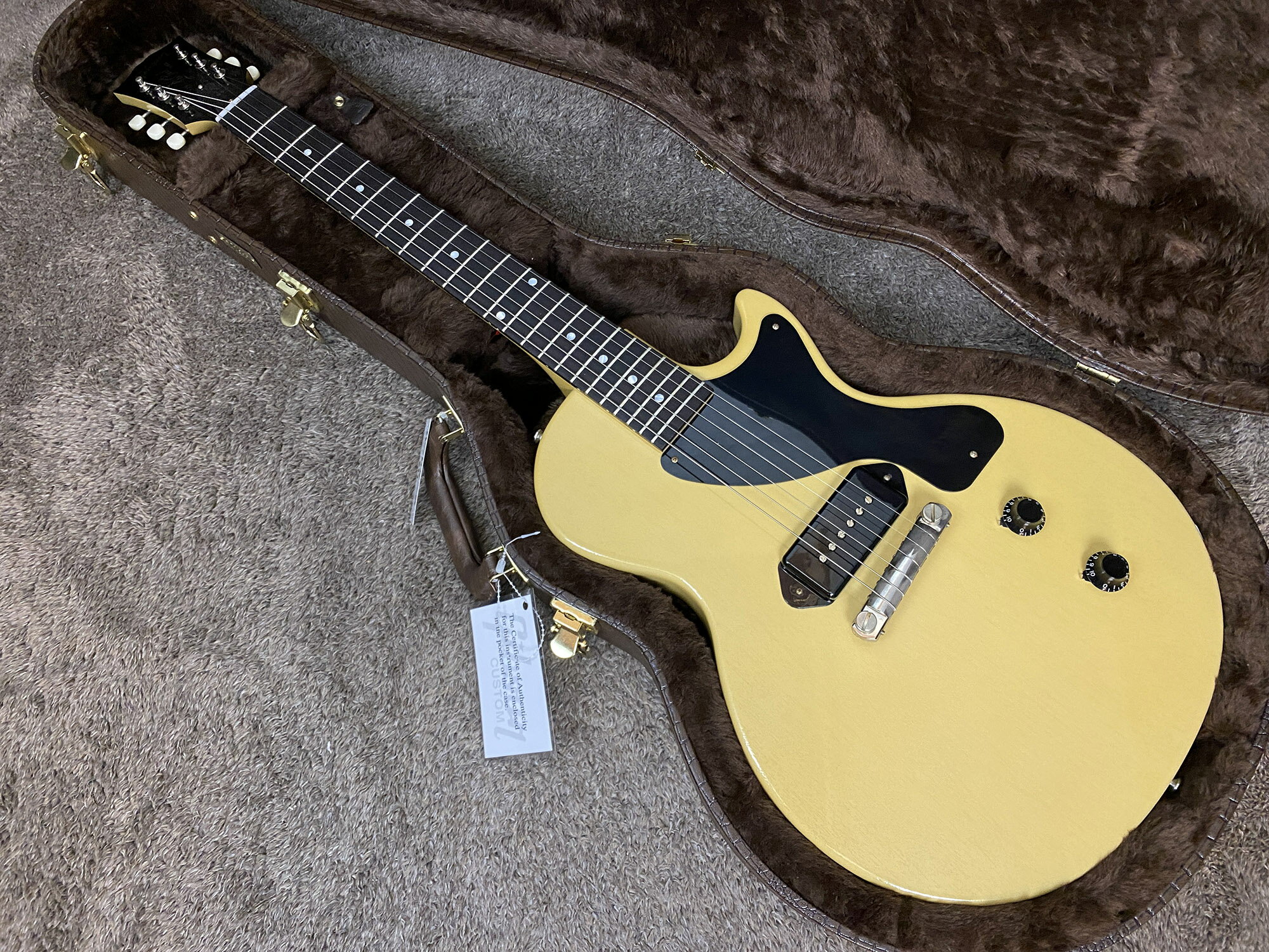 【送料無料】Gibson Custom Shop / 1957 Les Paul Junior Reissue VOS TV Yellow【新品】【楽器/エレキギター/Gibson Custom Shop/ギブソンカスタムショップ/1957 Les Paul Junior/レスポールジュニアジュニア/TV Yellow/TVイエロー】