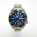 【中古】SEIKO｜セイコー PROSPEX Diver Scuba/プロスペックス ダイバースキューバ SBDC175 アナログ自動巻き 腕時計 ブルー(文字盤)×シルバー(ベルト)【f131】