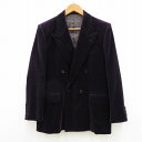 yÁzLITTLEBIGbgrbO Velvet 4B Double Breasted Jacket/xxbg 4B _u uXebh WPbg LB203-JK03 WPbg p[v TCYF44 / hXyf96z