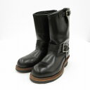 【中古】RED WING｜レッドウィング Engineer Boots/エンジニアブーツ 2268 ブーツ ブラック サイズ：US5.5(23.5cm程度)【f127】