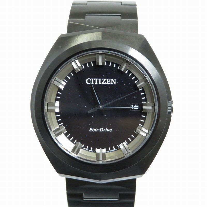 【中古】CITIZEN｜シチズン CREATIVE LAB/クリエイティブラボ BN1015-52E アナログソーラー 腕時計 ブラック【f131】