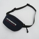 【中古】VETEMENTS|ヴェトモン ボディバッグ UE51BA100N ネイビー【f121】