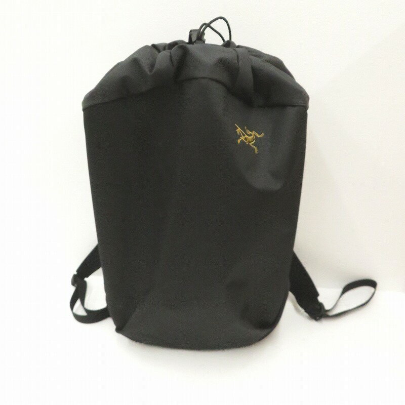 【中古】ARC'TERYX｜アークテリクス ARRO20　BUCKET　BAG　アロー20　バケットバッグバックパック　リュックサック　国内正規品 ブラック【f121】