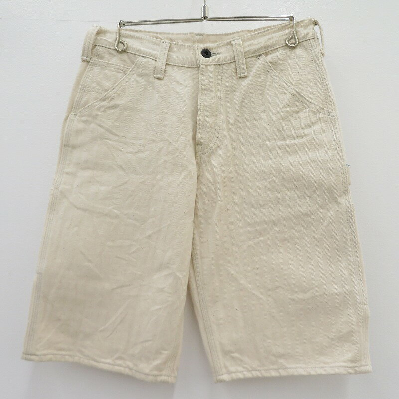 【中古】SAMURAI JEANS｜サムライジーンズ キナリペインターショートパンツ SM155DX-KHB ベージュ サイズ：30 / アメカジ【f107】