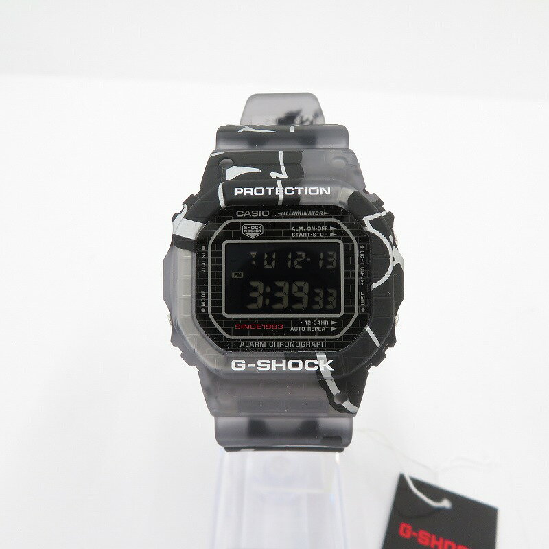 【中古】CASIO｜カシオ G-SHOCK ジーショック Street Spirit ストリートスピリットシリーズ DW-5000SS-1JR デジタル 腕時計 グレー【f131】