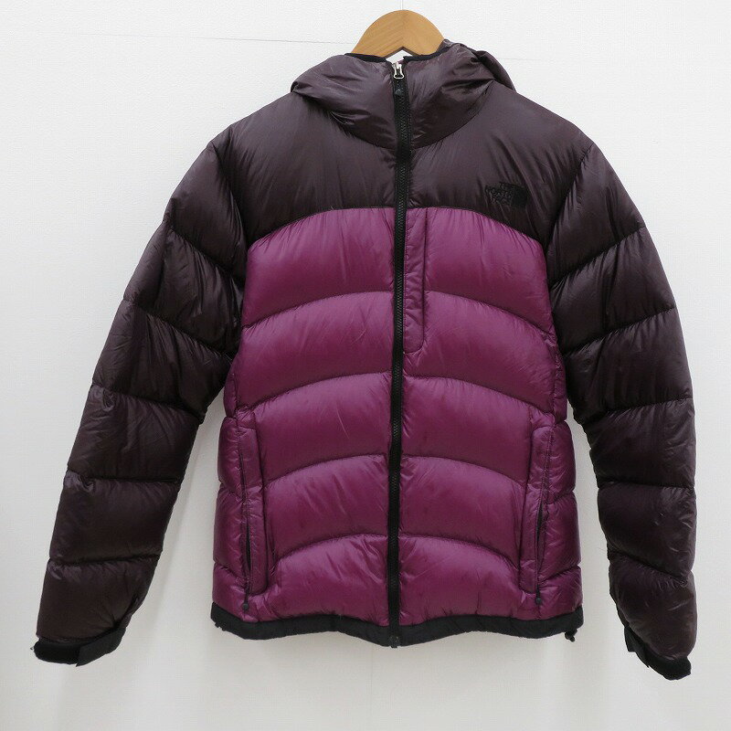 【中古】THE NORTH FACE｜ザ ノースフェイス Aconcagua Hoodie アコンカグア フーディー ND18104 ダウン ジャケット パープル サイズ：L / アウトドア【f92】