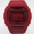 【中古】CASIO｜カシオ G-SHOCK ジーショック 35周年 限定モデル RED OUT レッドアウト DW-5635C-4 デジタル 腕時計 レッド【f131】