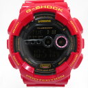 【中古】CASIO｜カシオ G-SHOCK ジーショック シャア・アスナブル 機動戦士ガンダム 35周年記念商品 GD-100 デジタル 腕時計 レッド【f131】