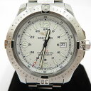 【中古】BREITLING｜ブライトリング コルト A7438811/G792 20年購入 アナログ 腕時計 シルバー（ベルト）×ホワイト（文字盤）【f132】･･･