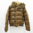 【中古】MONCLER｜モンクレール BULGARIE ブルガリ ダウン ジャケット ブラウン サイ ...