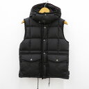 【中古】MONCLER｜モンクレール TAPAJOS タパジョス ダウン ベスト ブラック サイズ： ...