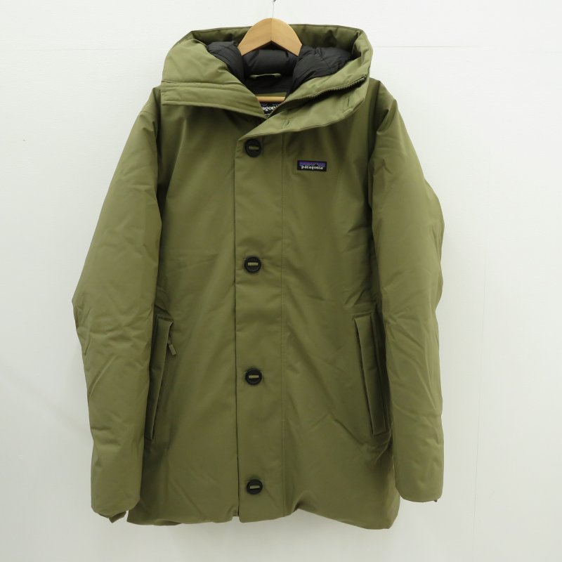 【中古】PATAGONIA｜パタゴニア FROZEN RANGE PARKA/フローズン・レンジ・パーカ　ダウンジャケット カーキ サイズ：M / アウトドア【f092】