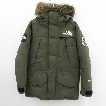 【中古】THE NORTH FACE|ザ ノースフェイス Antarctica PARKA/アンタークティカ ダウンジャケット ND91807 カーキ系 サイズ:S / アウトドア【f093】