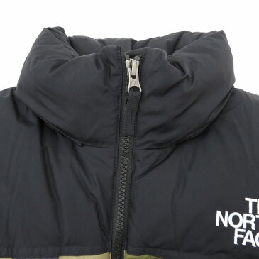 【中古】THE NORTH FACE|ザ ノースフェイス NOVELTY NUPTSE JACKET/ノベルティ ヌプシジャケット ダウンジャケット ND91842 カーキ系 サイズ:S / アウトドア【f092】