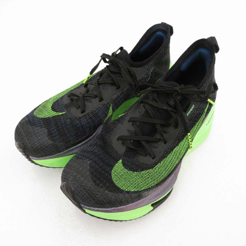 【中古】NIKE｜ナイキ AIR ZOOM ALPHAFLY NEXT%/ エアズーム アルファフライ ネクスト%　 CI9925-400　スニーカー ブラック サイズ：27.0cm【f126】