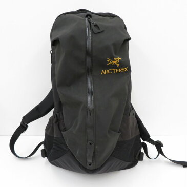 【中古】ARC'TERYX|アークテリクス ARRO22/アロー22 バックパック リュックサック ブラック【f121】
