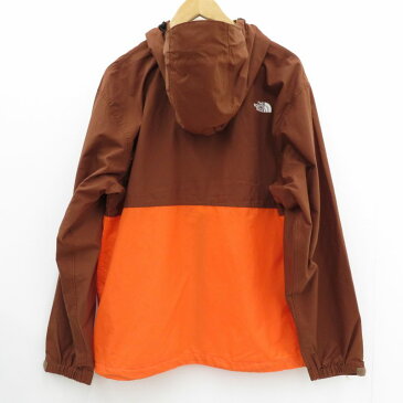 【中古】THE NORTH FACE|ザ ノースフェイス Compact Jacket/コンパクトジャケット NP71830 ブラウン/オレンジ サイズ:L / アウトドア【f092】