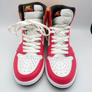 【中古】NIKE|ナイキ AIR JORDAN 1 RETRO HIGH OG/エアジョーダン 1 レトロ ハイ オリジナル 555088-603 スニーカー ホワイト/ピンク サイズ:26.5cm【f126】
