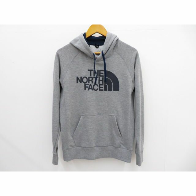 【中古】THE NORTH FACE｜ザ ノースフェイス COLOR HEATHERED SWEAT HOODIE/カラー ヘザード スウェットフーディー パーカー　NT61696 グレー サイズ：M / アウトドア【f100】