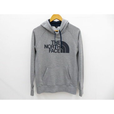 【中古】THE NORTH FACE|ザ ノースフェイス COLOR HEATHERED SWEAT HOODIE/カラー ヘザード スウェットフーディー パーカー NT61696 グレー サイズ:M / アウトドア【f100】