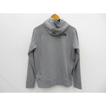 【中古】THE NORTH FACE|ザ ノースフェイス COLOR HEATHERED SWEAT HOODIE/カラー ヘザード スウェットフーディー パーカー NT61696 グレー サイズ:M / アウトドア【f100】