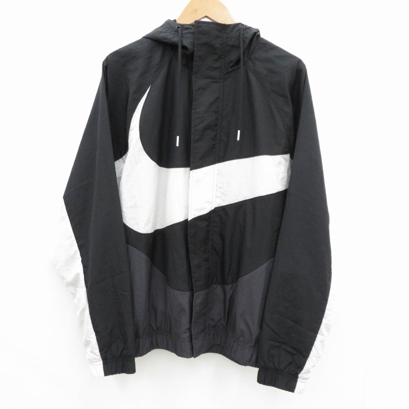 【中古】NIKE｜ナイキ AS M NSW SWOOSH WVN LND JKT　ナイロンジャケット　DD5968-010 ブラック サイズ：M【f098】