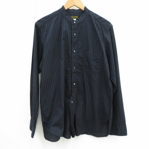 【中古】JELADO|ジェラード Ellis ワークシャツ ネイビー サイズ:L / アメカジ【f101】 【中古】JELADO|ジェラード Ellis ワークシャツ ネイビー サイズ:L / アメカジ【f101】