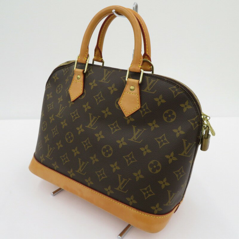 【中古】LOUIS VUITTON｜ルイ ヴィトン M51130 モノグラム アルマ ハンドバッグ USA製 ブラウン【f122】