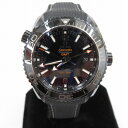 【中古】OMEGA ｜オメガ シーマスター プラネットオーシャン 600M GMT 45.5mm/Ref.215.92.46.22.01.001 アナログ自動巻き 腕時計 ブラック(文字盤)×ブラック(ベルト)【f132】