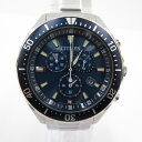 【中古】CITIZEN｜シチズン エコ・ドライブ クロノグラフ ソーラー腕時計　VO10-6772F ...